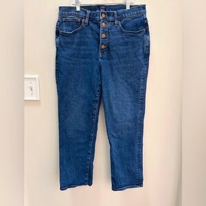 High waisted jcrew jean